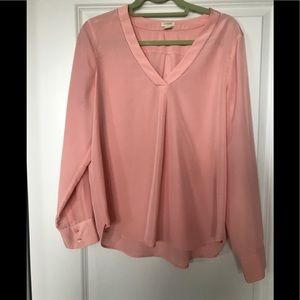 Light pink Loft long sleeve. Worn twice!